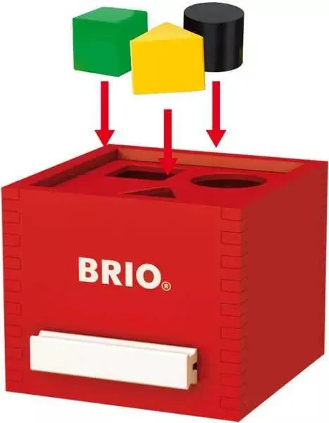 BRIO Putteboks - rød