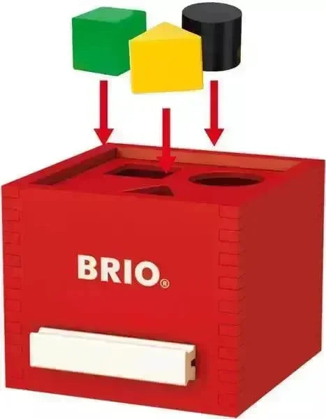BRIO Putteboks - Rød - Lekeproffen.no