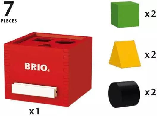 BRIO Putteboks - rød