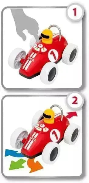 BRIO Racerbil - Lek og Lær - Lekeproffen.no