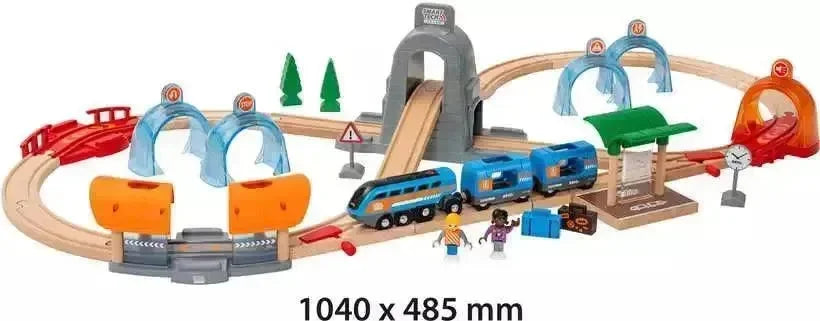 BRIO Smart Tech Sound reisesett med magiske tunneler - Lekeproffen.no