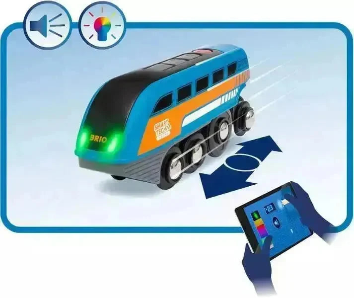 BRIO Smart Tech Sound reisesett med magiske tunneler - Lekeproffen.no