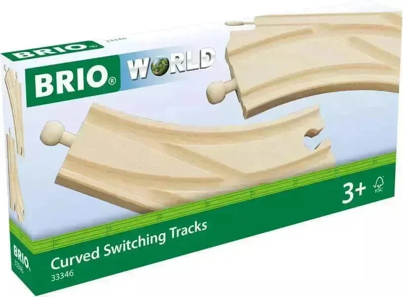 BRIO Sporveksel - buede - Lekeproffen.no