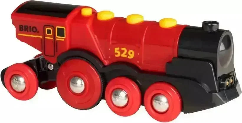 BRIO Stort, rødt og kraftig lokomotiv - Lekeproffen.no