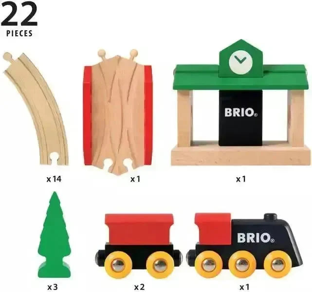 BRIO Togbane Klassisk 8-tall - Lekeproffen.no