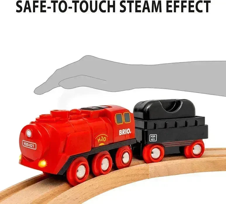 BRIO World Damplokomotiv sett - Lekeproffen.no