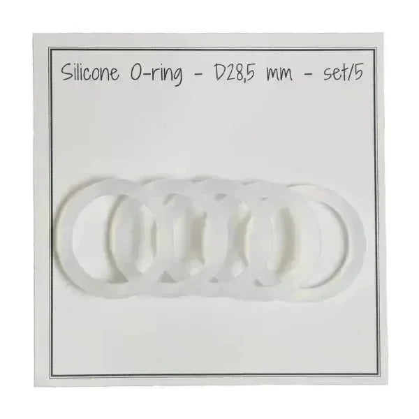 Go Handmade Silikon O-ring Gjennomsiktig - 5 stk - Lekeproffen.no