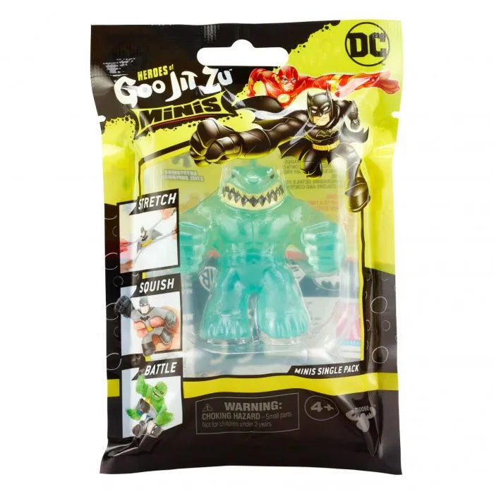 Goo Jit Zu Dc Minis S4 - Translucent King Shark - Lekeproffen.no