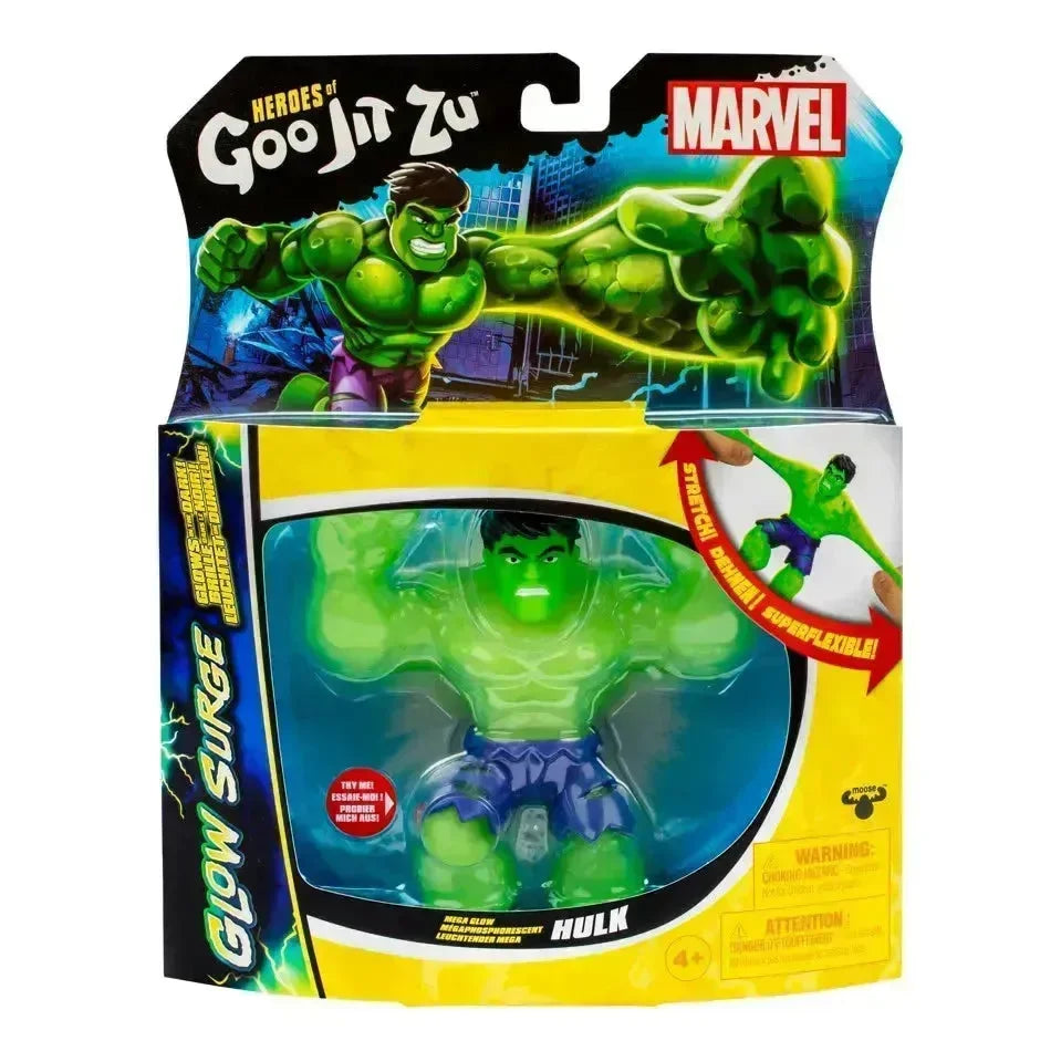 Goo Jit Zu Marvel Glow Surge - Hulken - Lekeproffen.no