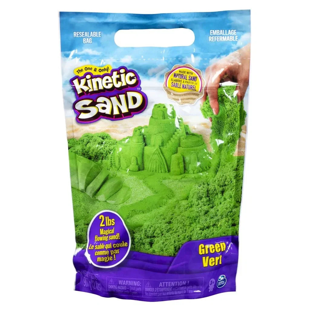 Kinetic Sand Colour Bag - Grønn - Lekeproffen.no