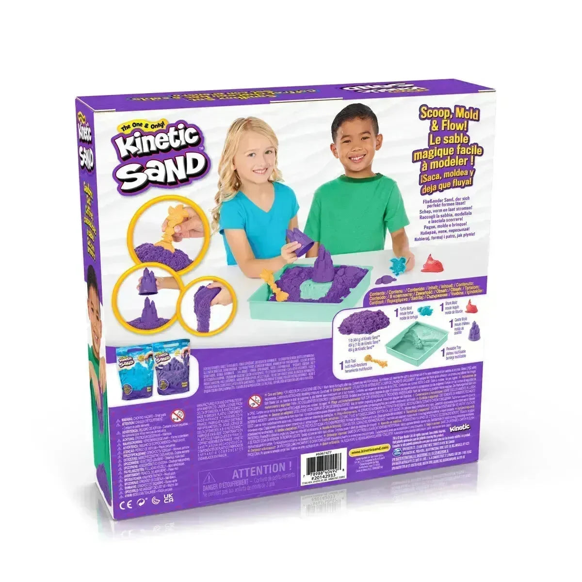 Kinetic Sand Sandbox Lilla - Lekeproffen.no