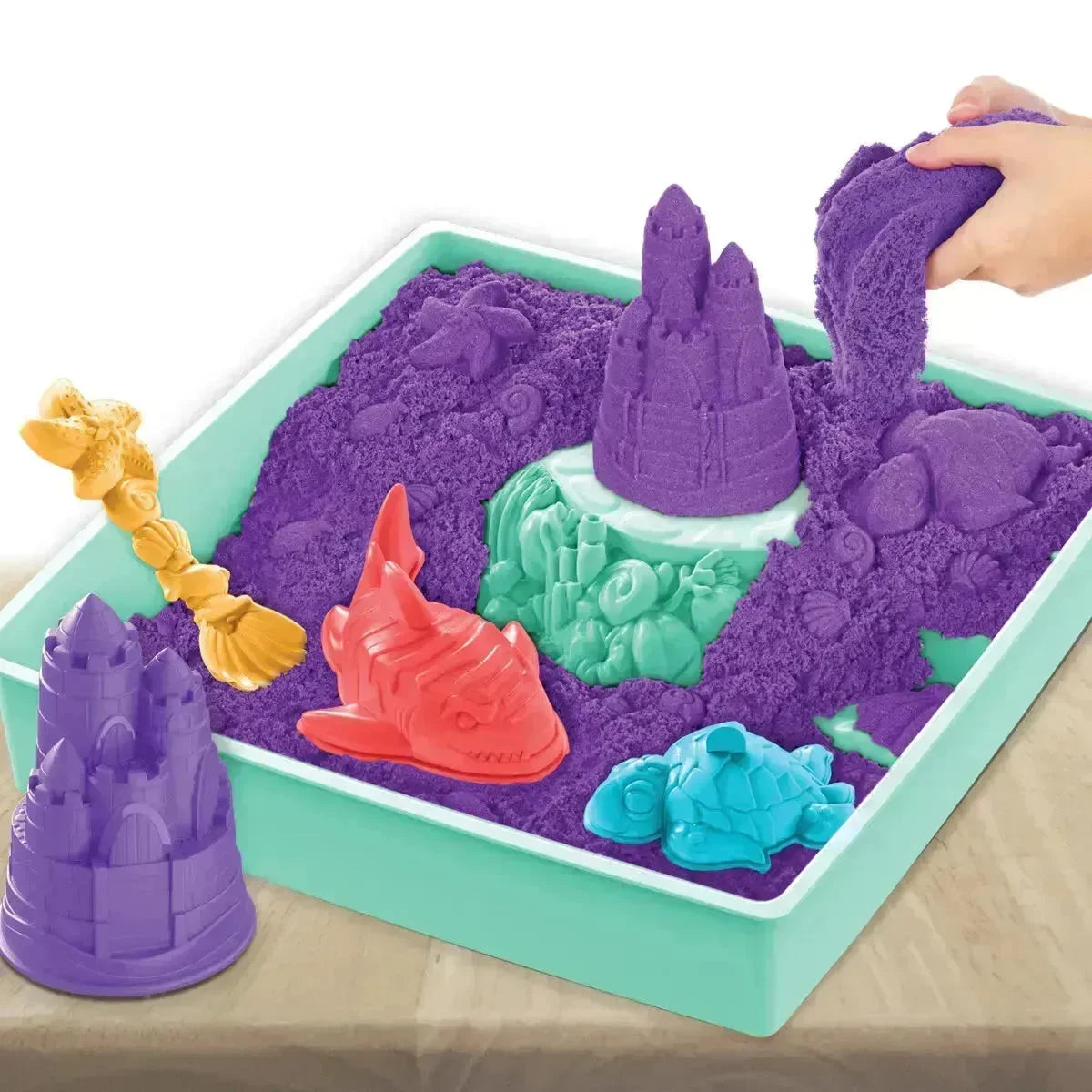Kinetic Sand Sandbox Lilla - Lekeproffen.no