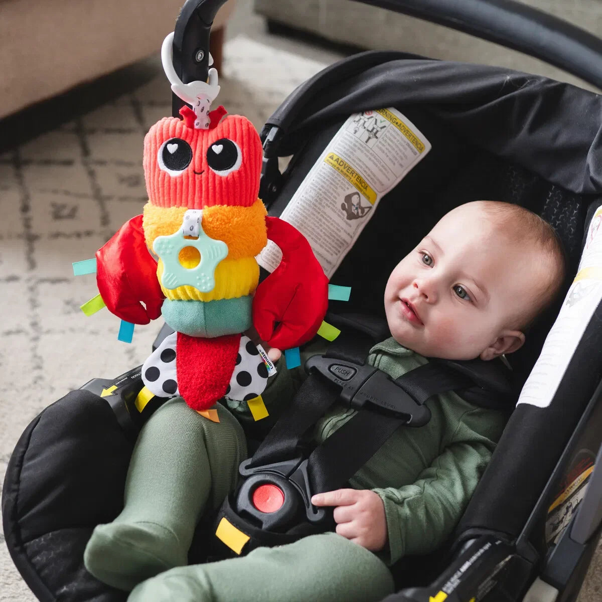 Lamaze Liam The Lobster Clip & Go - Lekeproffen.no