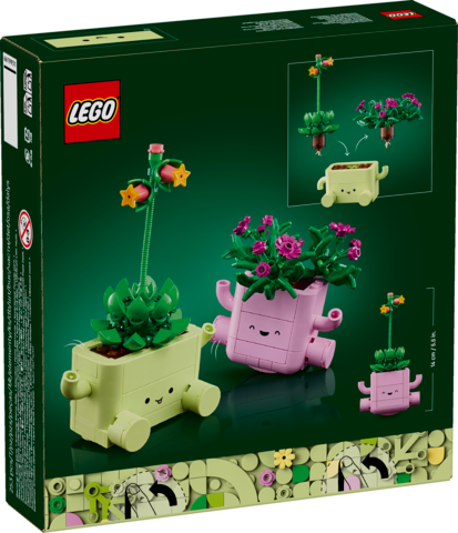 LEGO byggesett med blomsterkasser og gullfisk – gaver for barn og LEGO-entusiaster