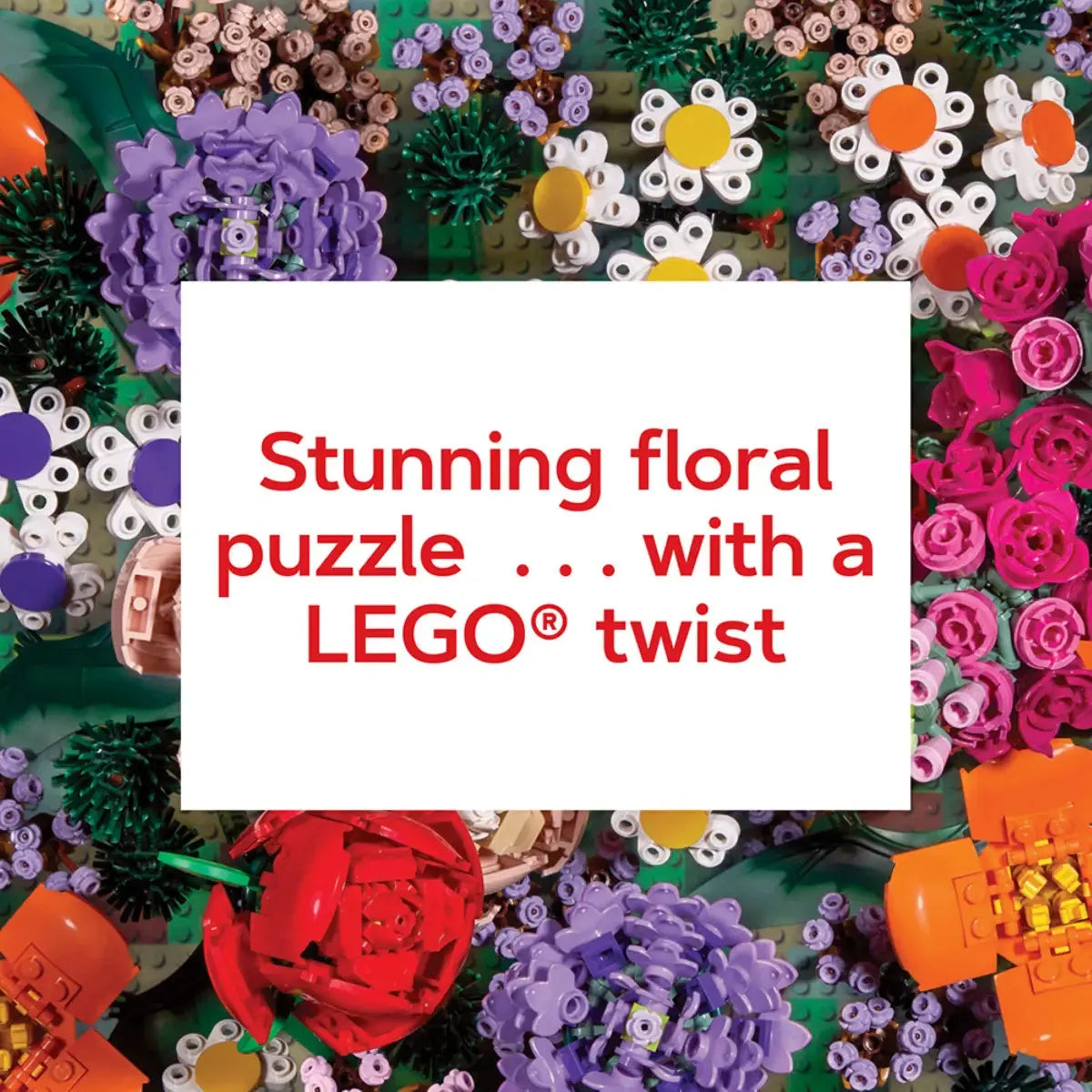 Lego Botanicals-puslespill 1000 brikker - Lekeproffen.no