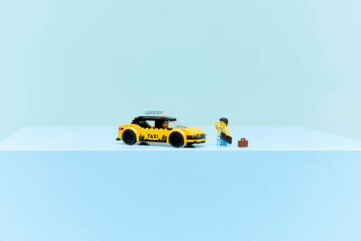 LEGO City 60487 Gul taxi - Lekeproffen.no
