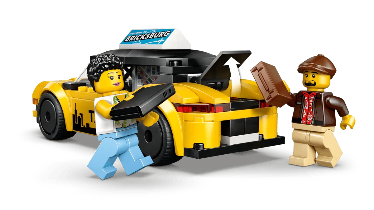 LEGO City 60487 Gul taxi - Lekeproffen.no