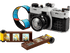 LEGO kamera med filmruller og bilder – kreativ leke for barn