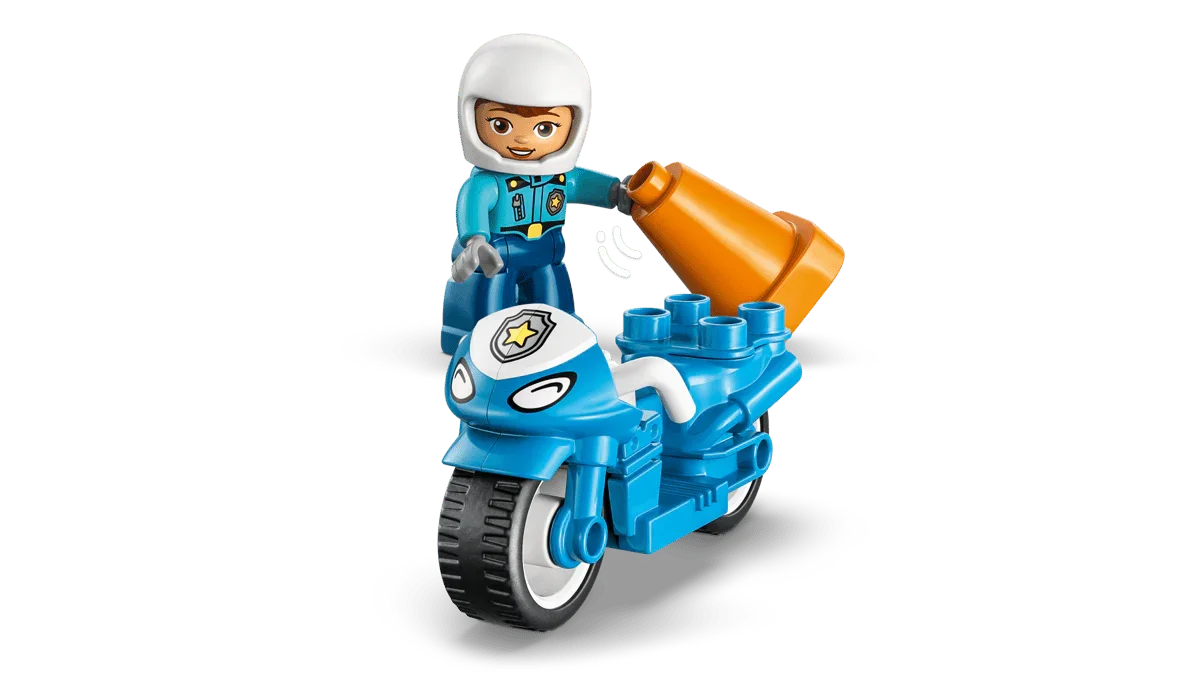 LEGO Duplo 10471 Blå politimotorsykkel - Lekeproffen.no