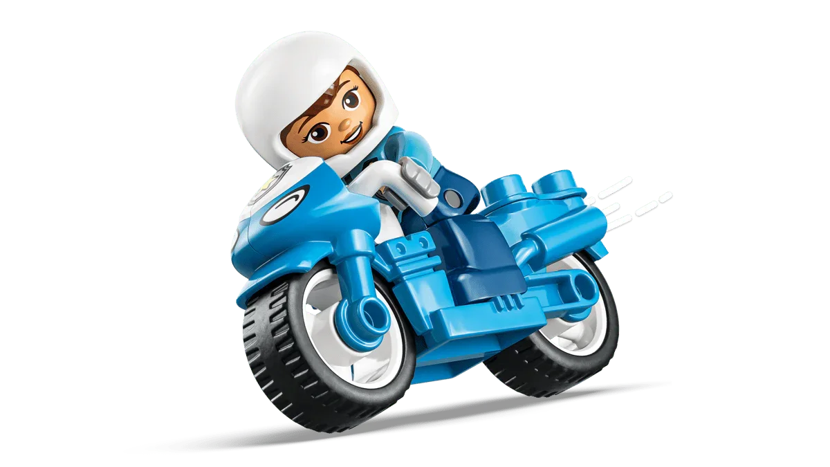 LEGO Duplo 10471 Blå politimotorsykkel - Lekeproffen.no