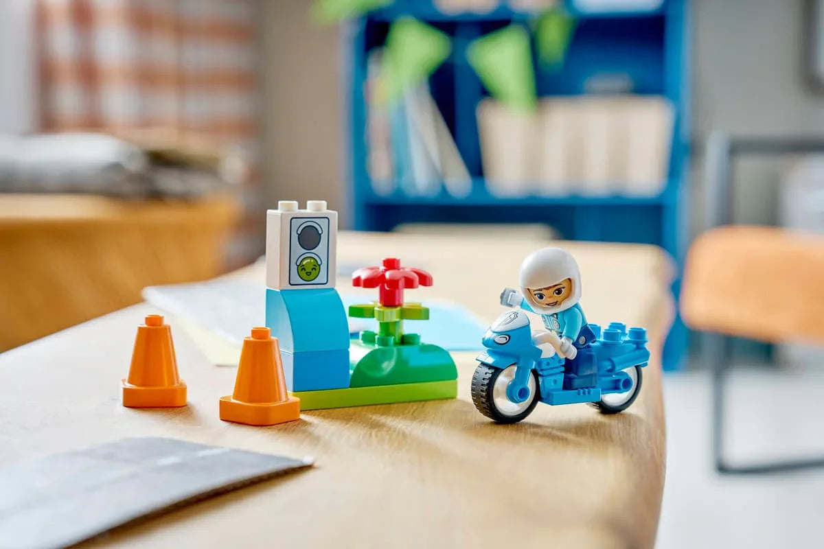 LEGO Duplo 10471 Blå politimotorsykkel - Lekeproffen.no