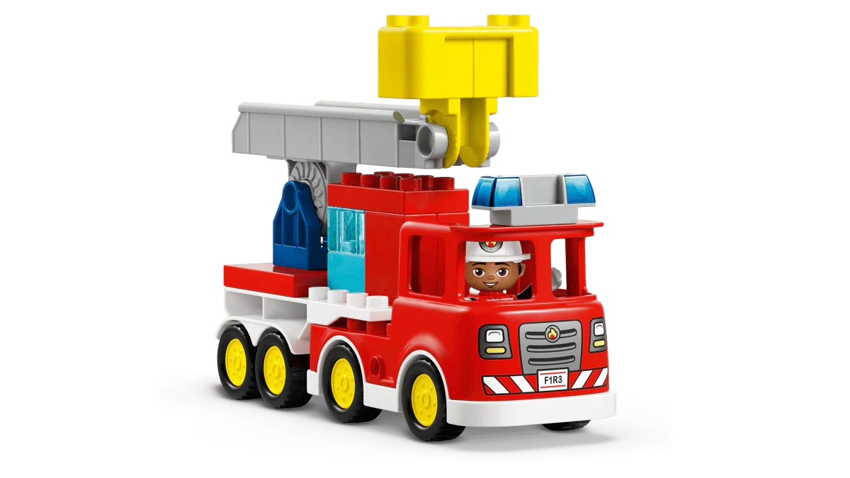 LEGO Duplo 10473 Brannbil med slange og brannmann - Lekeproffen.no