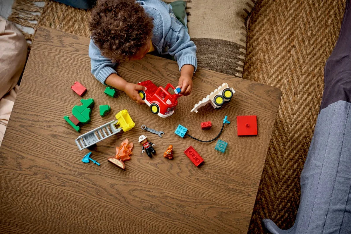 LEGO Duplo 10473 Brannbil med slange og brannmann - Lekeproffen.no