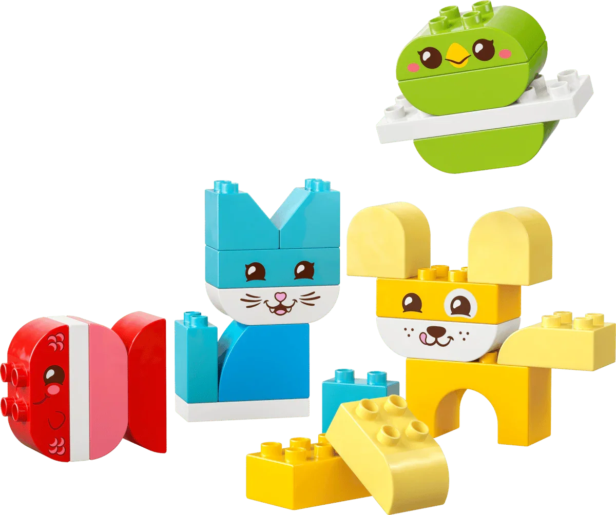 LEGO Duplo 10477 3-i-1 Kreative, søte kjæledyr - Lekeproffen.no