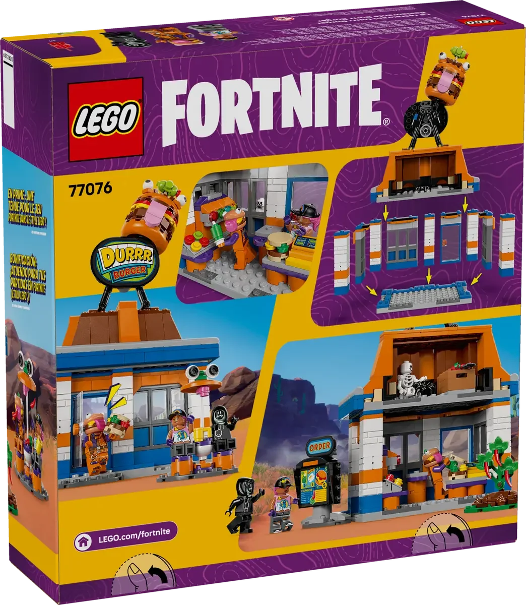 LEGO Fortnite Durrr burgerrestaurant - 77076 - Lekeproffen.no