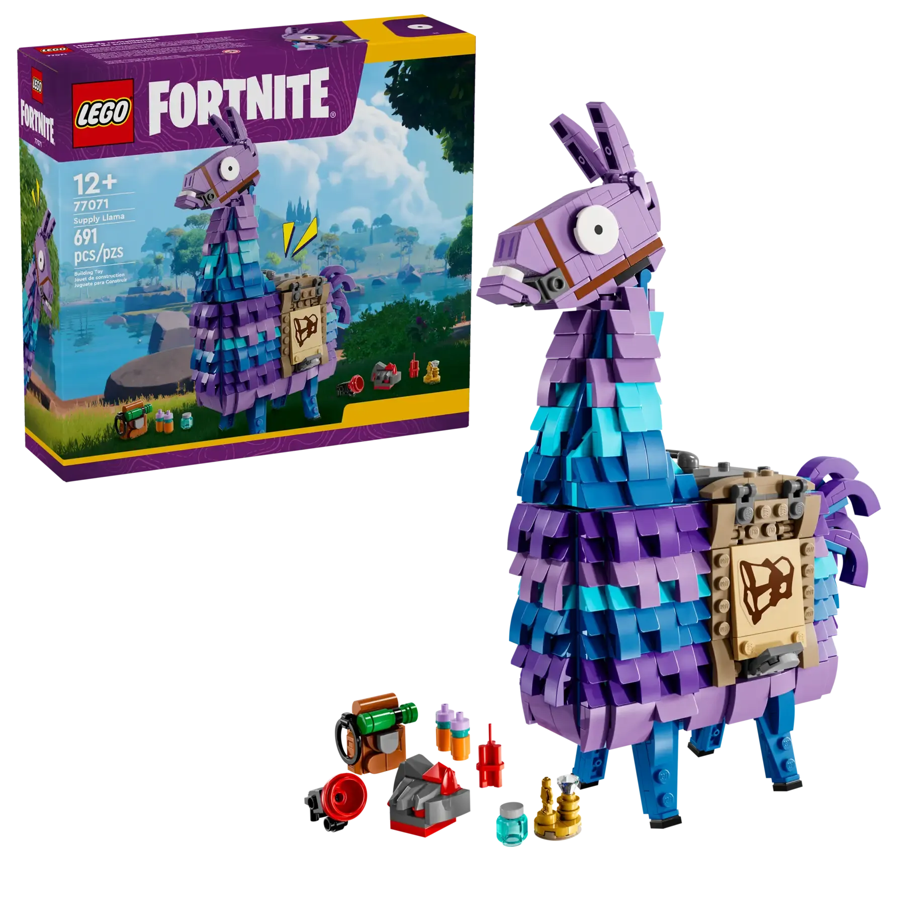 LEGO Fortnite Supply Llama - 77071 - Lekeproffen.no