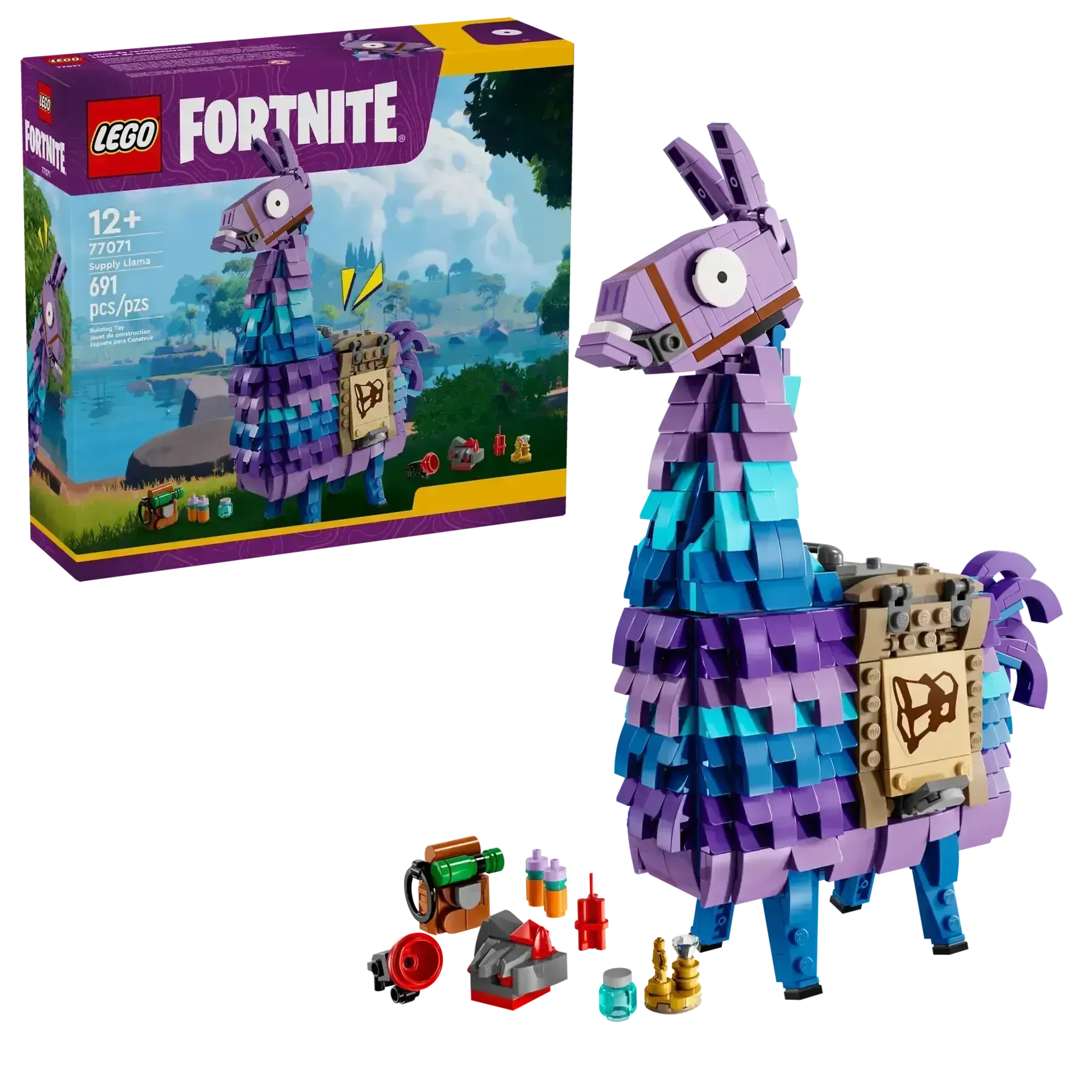 LEGO Fortnite Supply Llama - 77071 - Lekeproffen.no