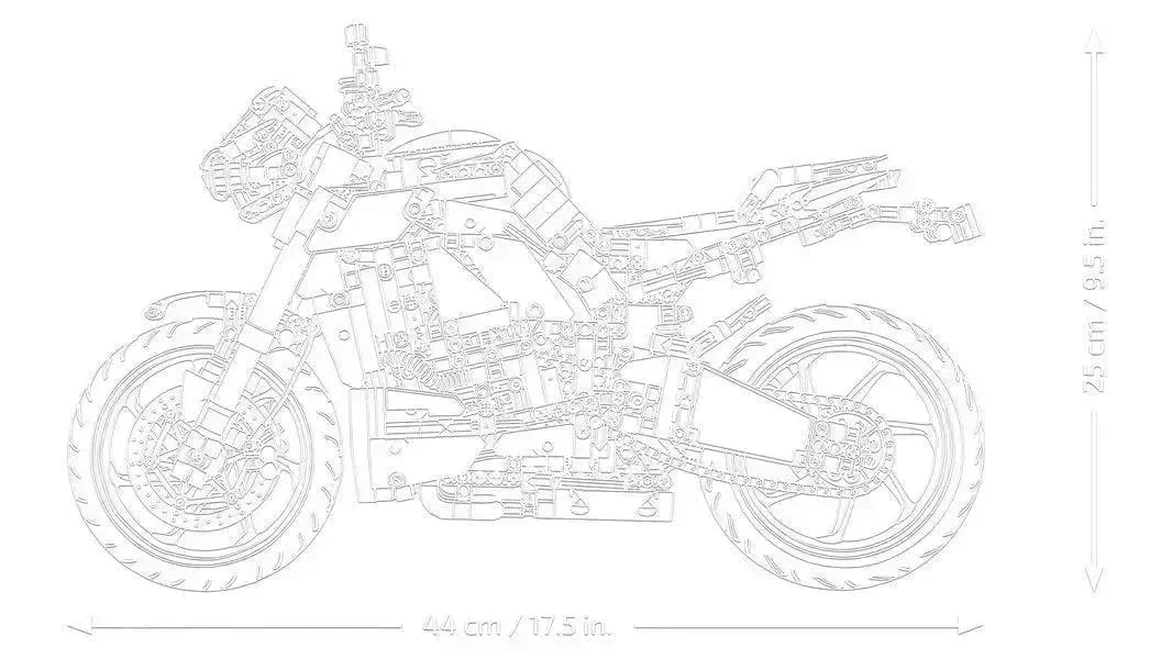 LEGO Technic 42159 Yamaha MT-10 SP - Lekeproffen.no