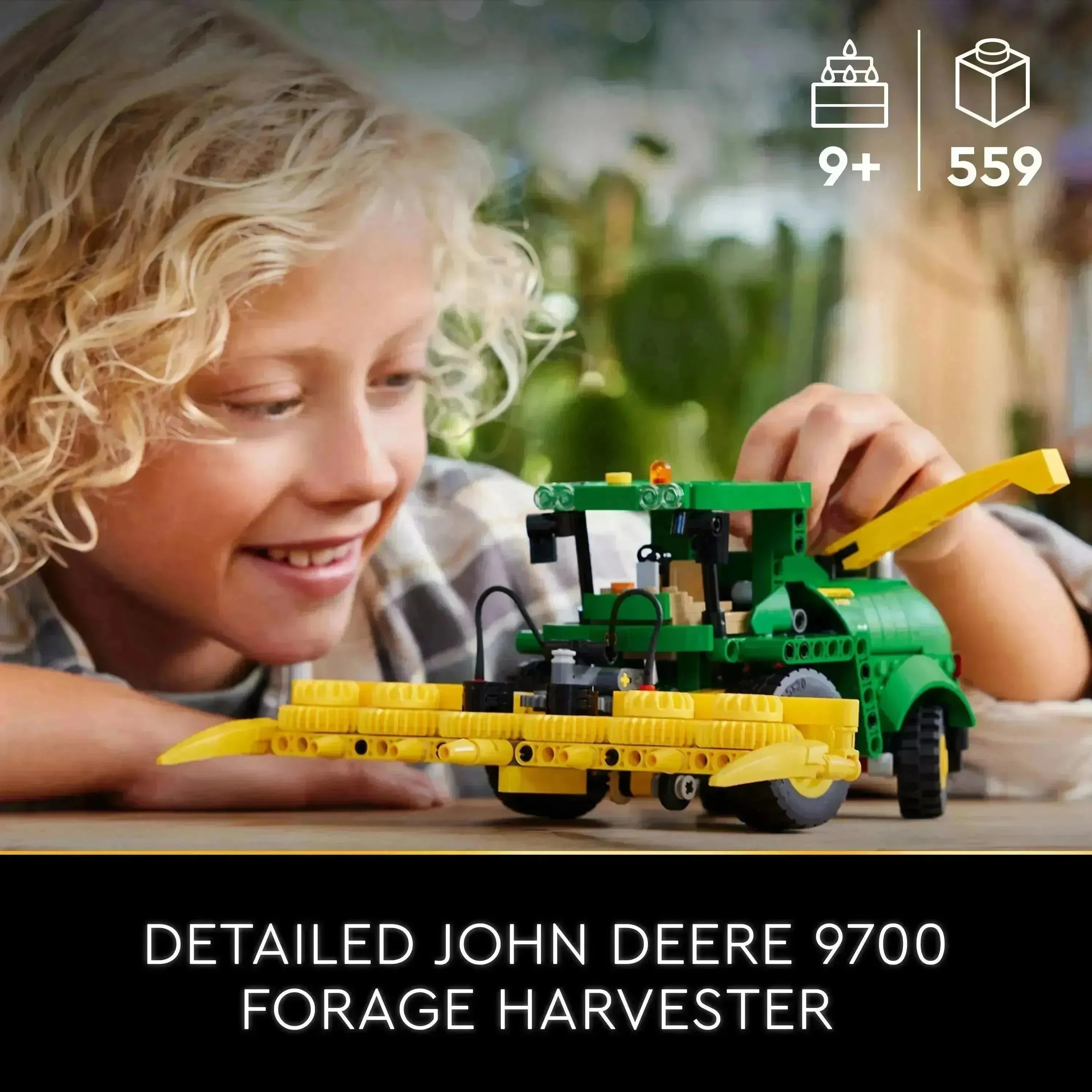 LEGO Technic 42168 John Deere 9700 Forage Harvester - Lekeproffen.no