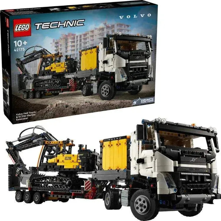 LEGO Technic 42175 Volvo FMX-trailer og EC230 el-gravemaskin - Lekeproffen.no