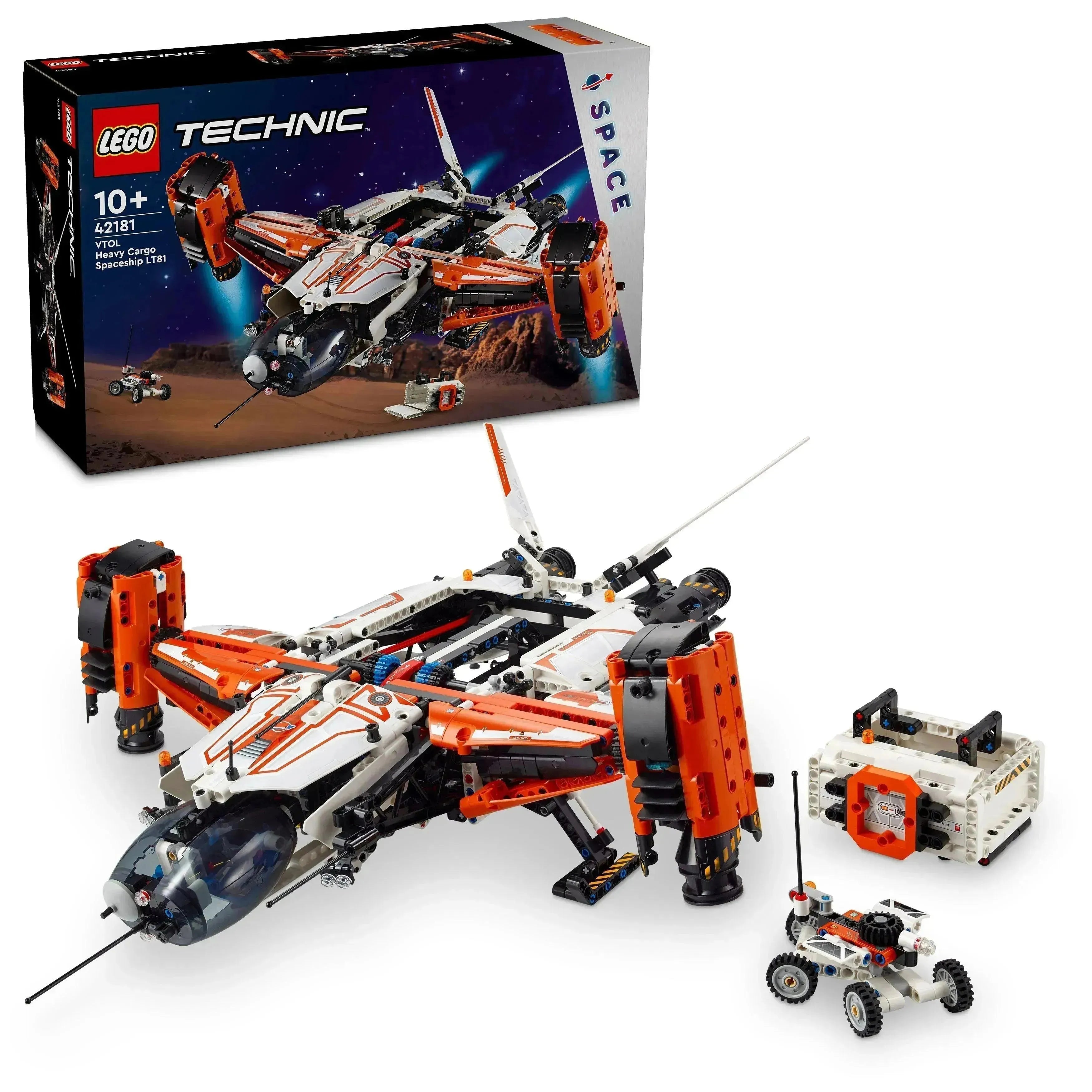 LEGO Technic 42181 Tung VTOL-lasteferge LT81 - Lekeproffen.no