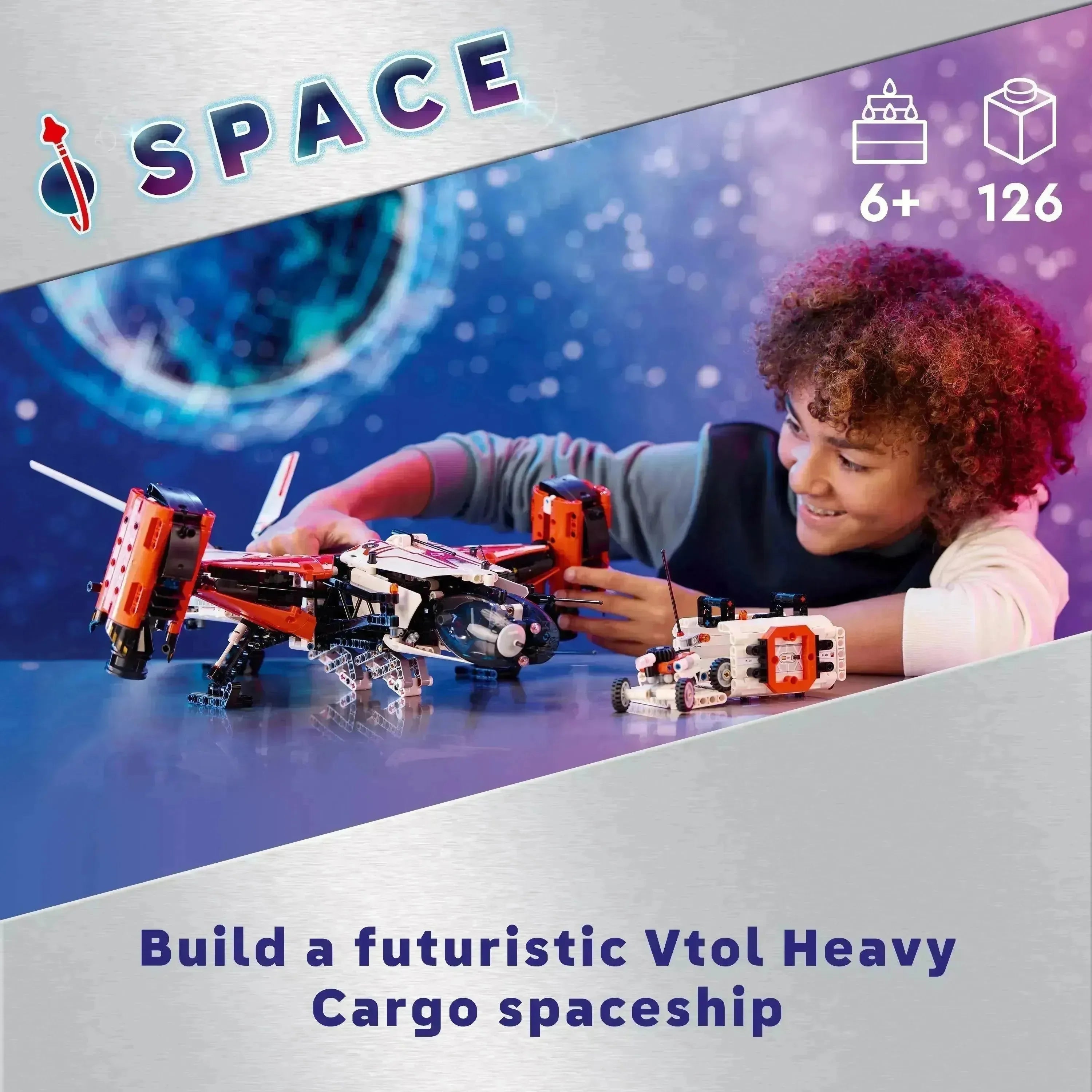 LEGO Technic 42181 Tung VTOL-lasteferge LT81 - Lekeproffen.no
