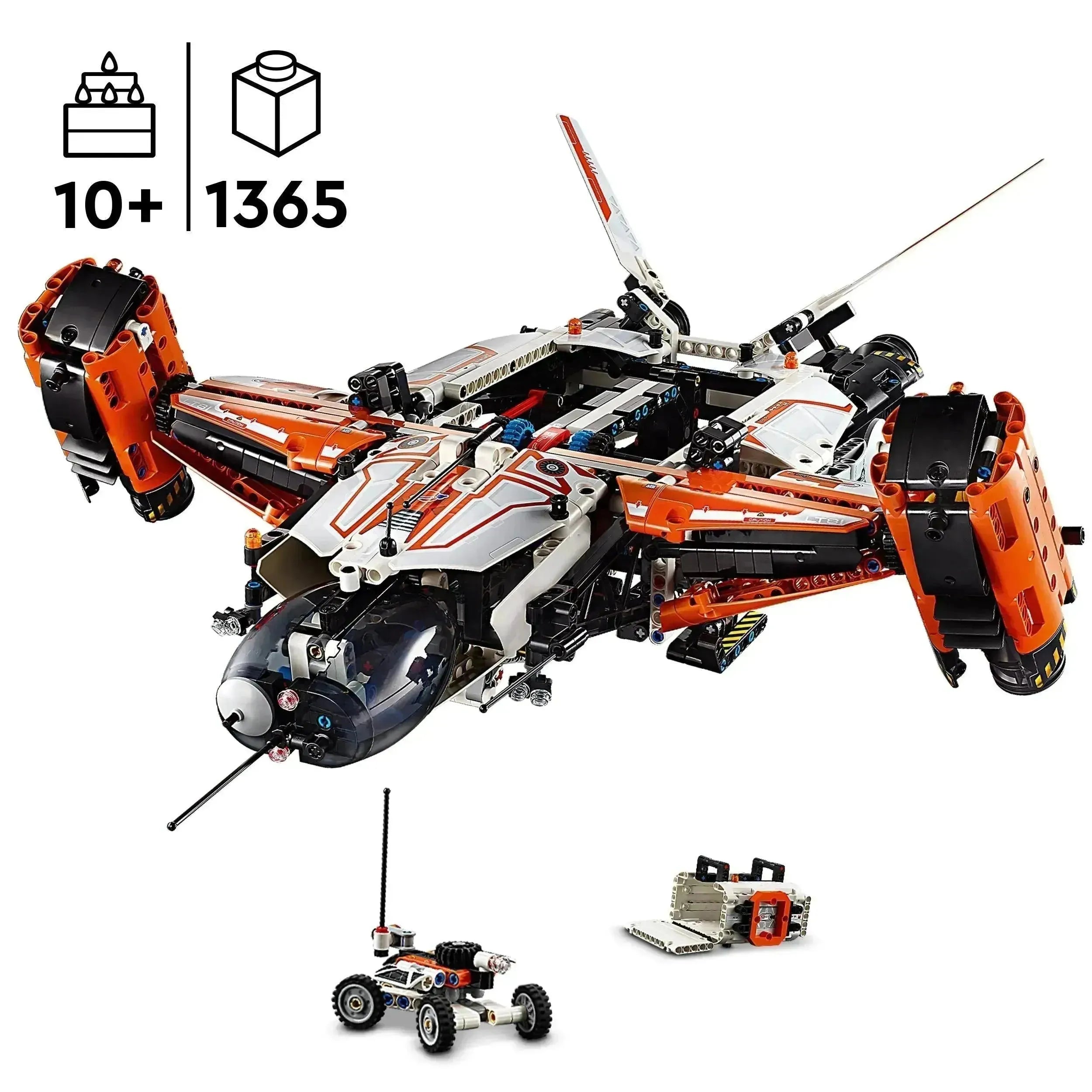 LEGO Technic 42181 Tung VTOL-lasteferge LT81 - Lekeproffen.no