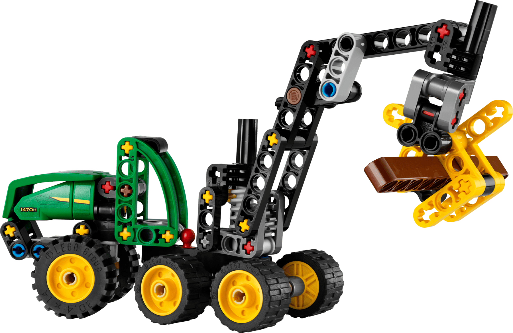 LEGO Technic 42218 John Deere 1470H hjuldrevet hogstmaskin - Lekeproffen.no