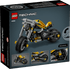 LEGO Technic 42225 motorsykkelbyggesett med gule og grå deler, perfekt for barn som liker mekaniske leker