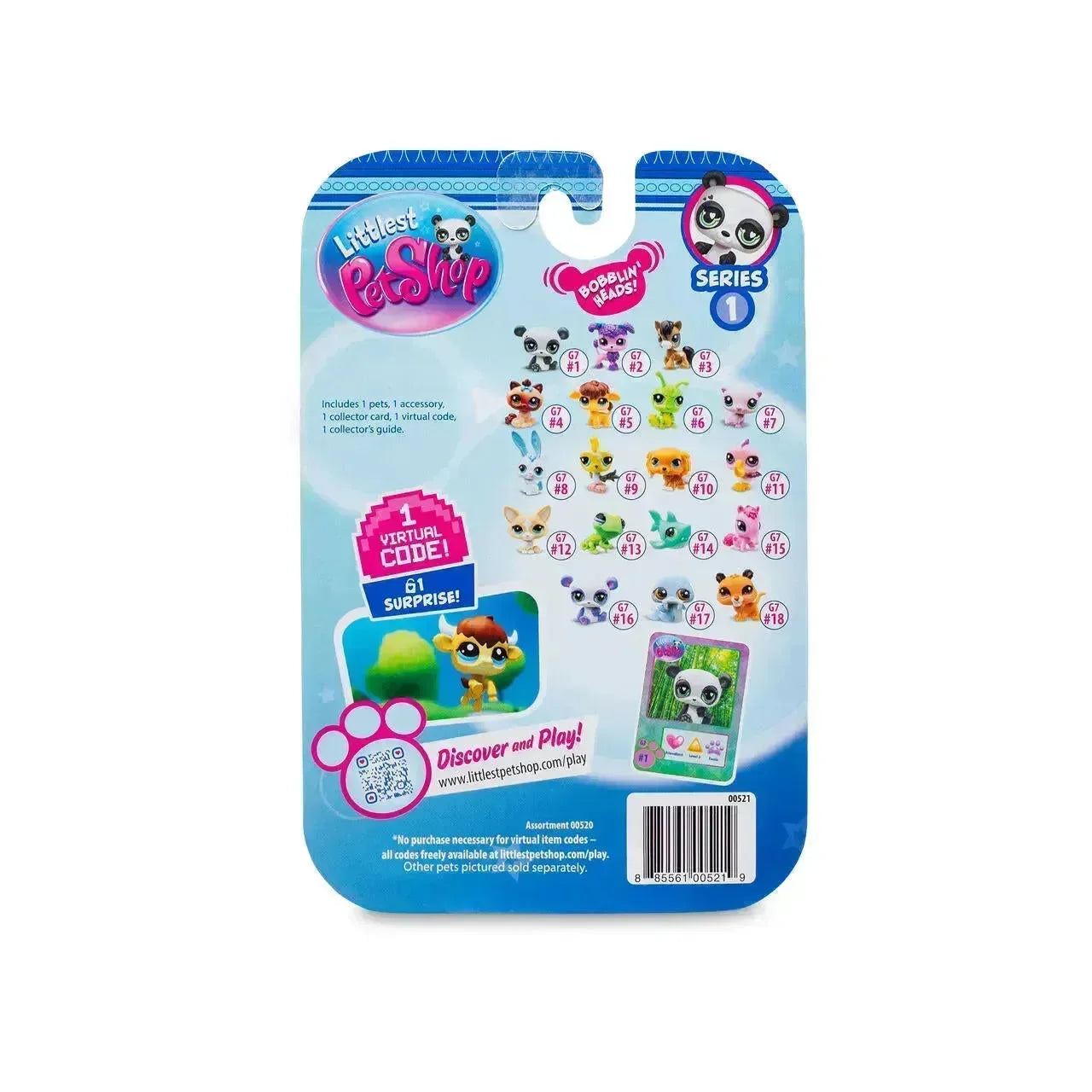 Littlest Pet Shop Pet Pals 1 stk med tilbehør - Lekeproffen.no