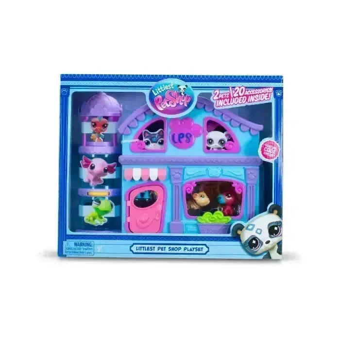 Littlest Pet Shop - Stort lekehus med figurer og tilbehør - Lekeproffen.no