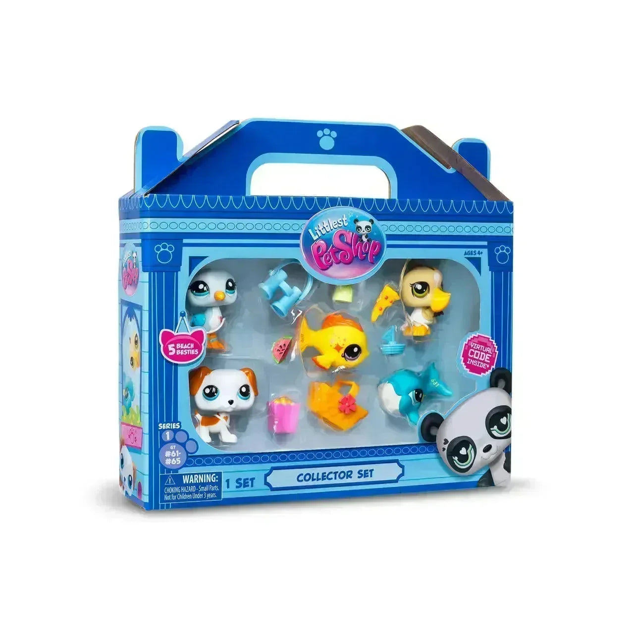 Littlest Pet Shop - Strandvenner kolleksjon 5 pk - Lekeproffen.no