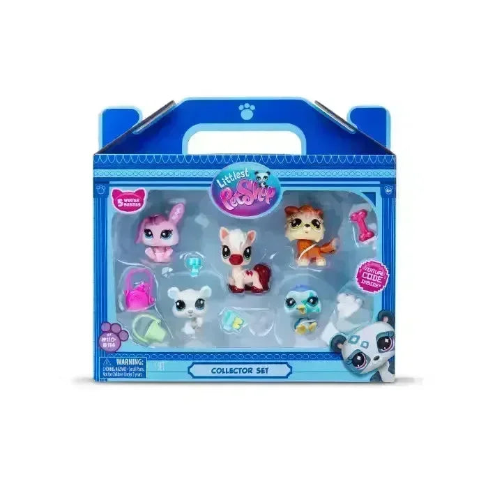 Littlest Pet Shop - Vintervenner kolleksjon 5 pk - Lekeproffen.no