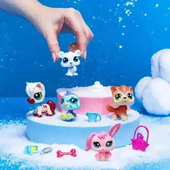 Littlest Pet Shop - Vintervenner kolleksjon 5 pk - Lekeproffen.no