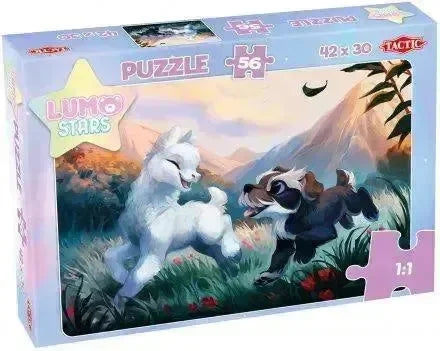 Lumo Stars puzzle, Llama and Puppy - Lekeproffen.no