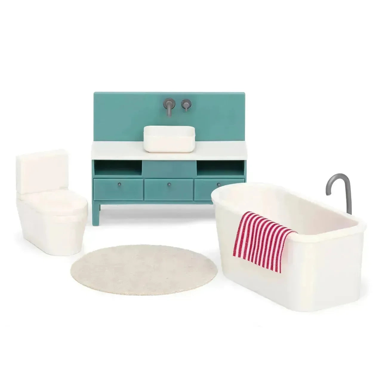 Lundby Basic Baderomssett - Lekeproffen.no