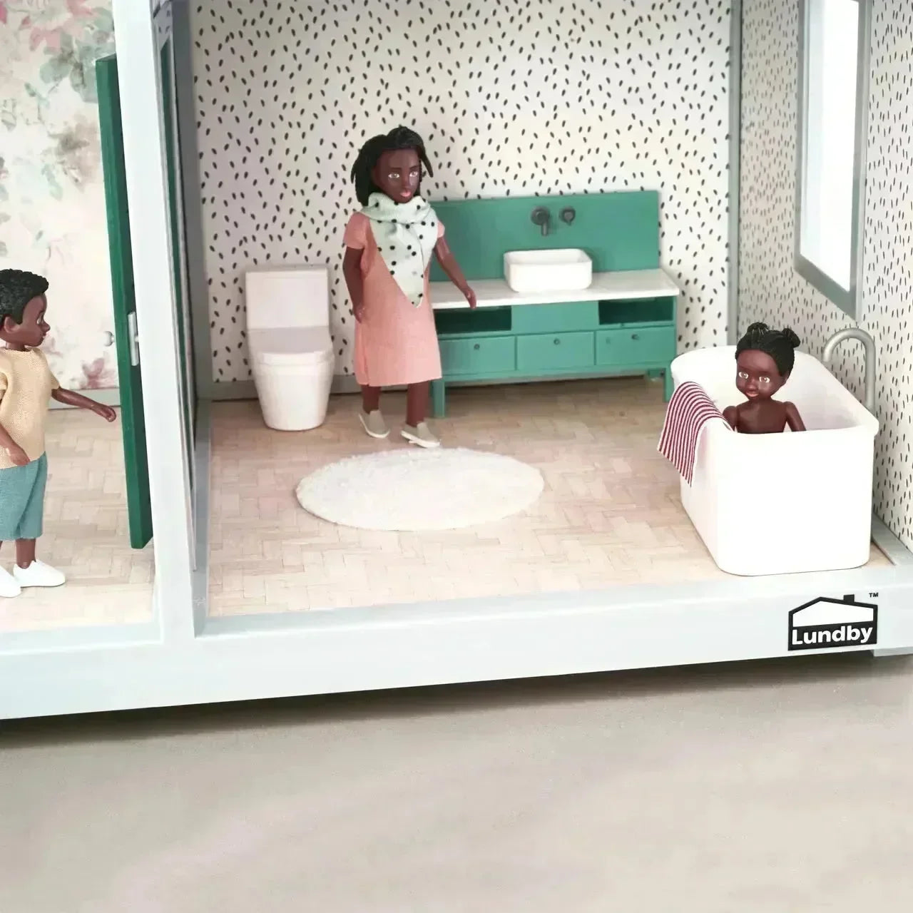 Lundby Basic Baderomssett - Lekeproffen.no