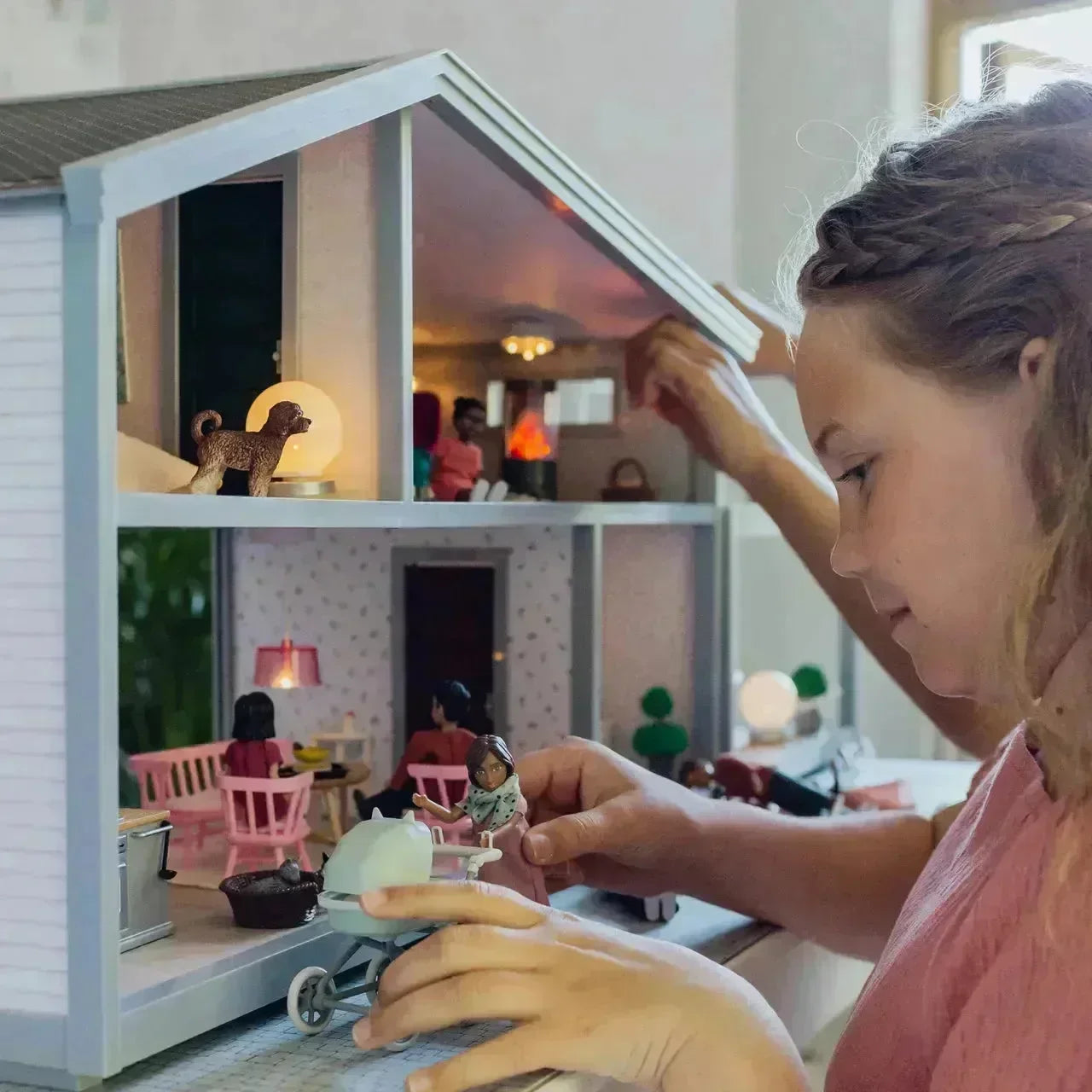 Lundby Dukkehus 4 Rom - Lekeproffen.no