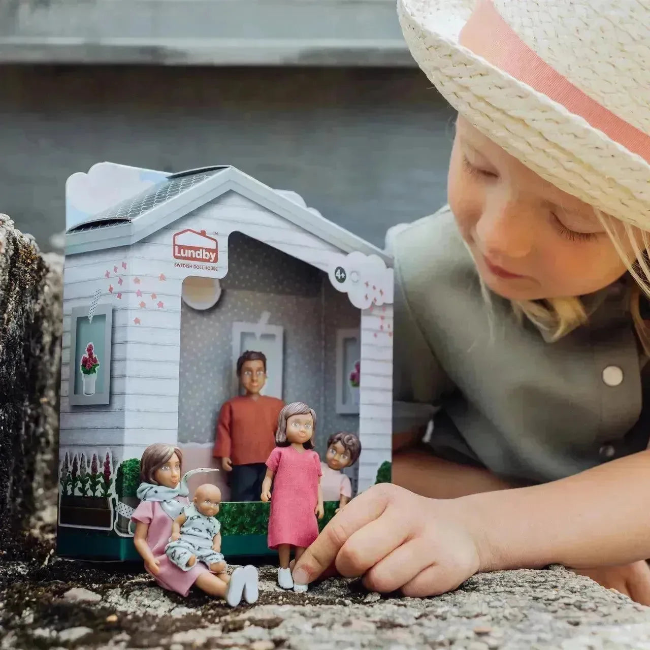 Lundby Dukkesett Familien Jamie - Lekeproffen.no