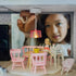 Lundby Kjøkkenmøbler - Rosa Spisestue - Lekeproffen.no